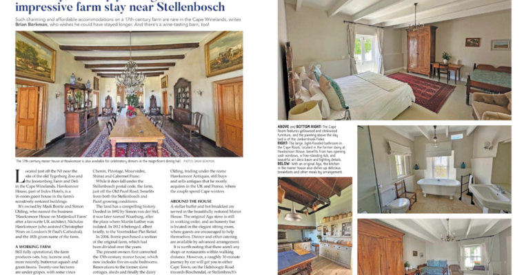 Hawksmoor House in Farmer’s Weekly January 24, 2025