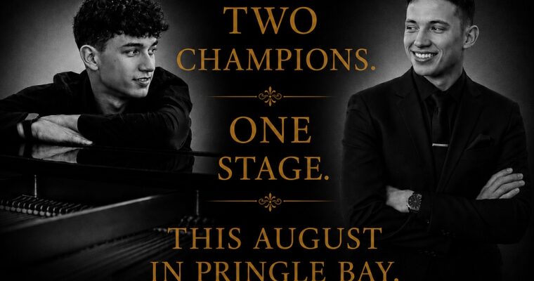 BRIAN BERKMAN’S PRINGLE PROMS PRESENTS: TWO PIANISTS, ONE STAGE — HERMANUS SCHMIDT & HEINRICH SUTTON